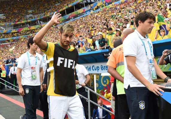 El sufrimiento de Neymar por la nueva humillación a Brasil