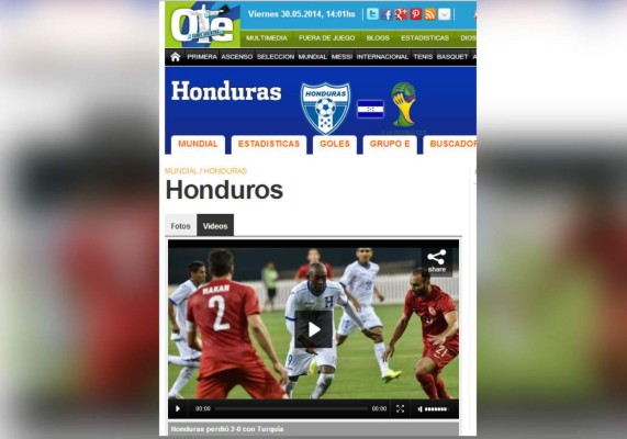 'Honduros', así llaman los argentinos a la Bicolor tras derrota