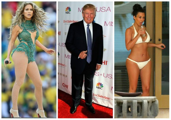 Donald Trump no siente atracción por JLo ni por Kim Kardashian
