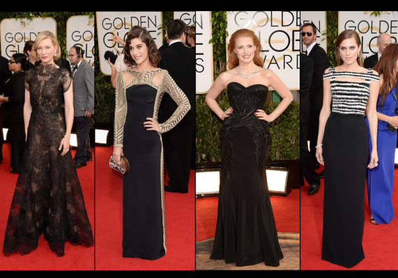 Las estrellas que más brillaron en los Globos de Oro 2014