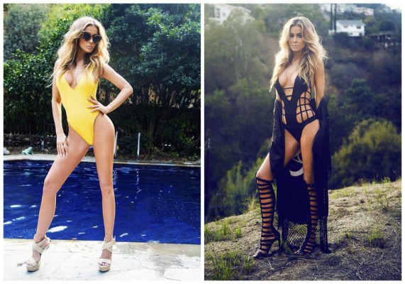 Carmen Electra luce su escultural cuerpo a los 42 años