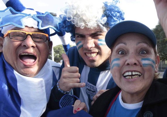 'Hoy les metemos 3-0', advierten hinchas catrachos a los franceses