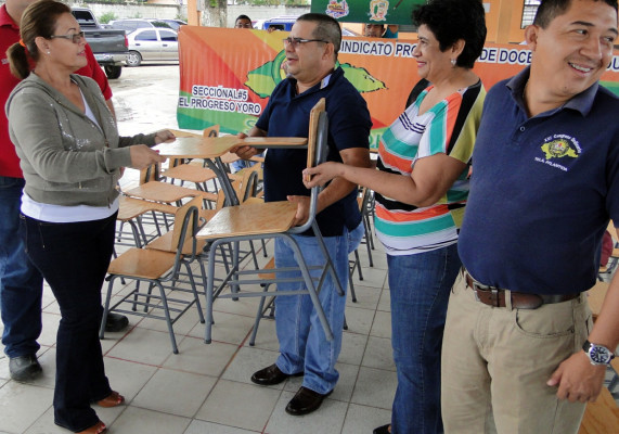 Escolares progreseños ya no recibirán clases sentados en bloques