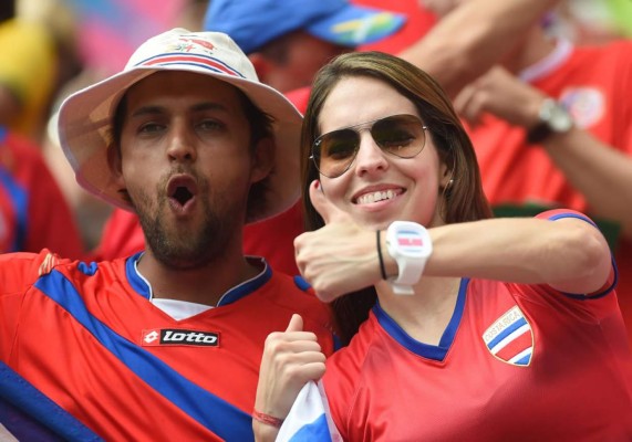 Costa Rica celebra ante Italia su triunfo