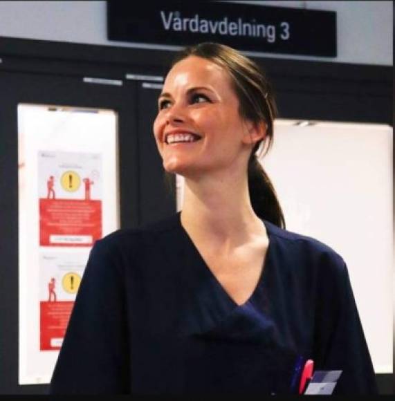 La princesa Sofía de Suecia se une al combate contra el coronavirus