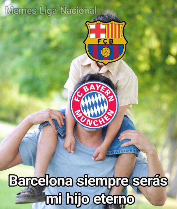 Memes: Barça y Lewandowski sufren las burlas tras perder ante Bayern Múnich en Champions League