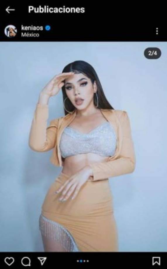 A sus 22 años de edad, Kenia es considerada como una de las mayores influencers en México.