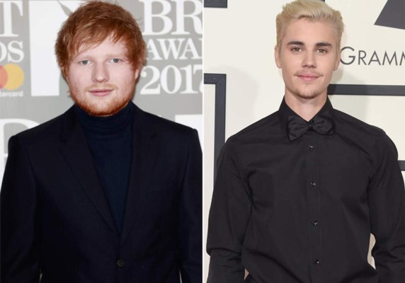 Ed Sheeran golpeó a Justin Bieber en la cara jugando borrachos al golf