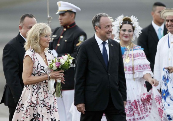 EUA dice presente en Panamá con la segunda dama Jill Biden