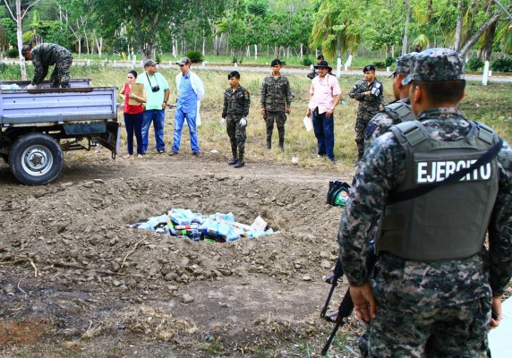 Autoridades de Honduras queman 418 kilos de cocaína