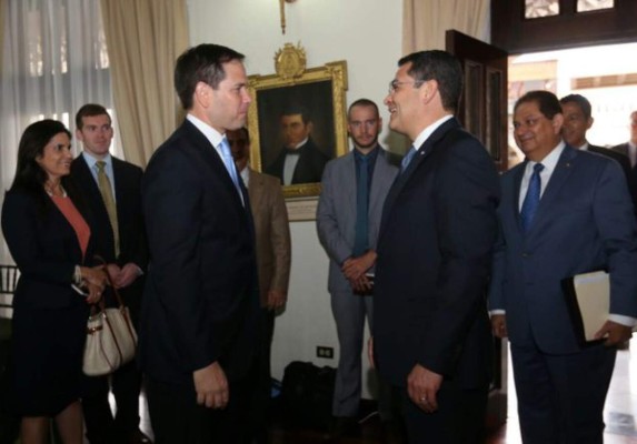 'Seguiremos apoyando las reformas en Honduras': Marco Rubio