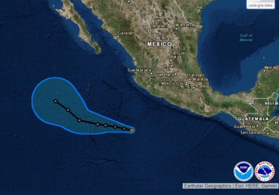 Se forma la tormenta tropical Aletta en el Pacífico