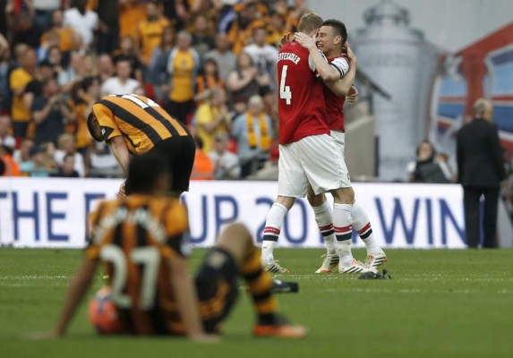 Arsenal rompe nueve años de sequía y gana la FA Cup al Hull City