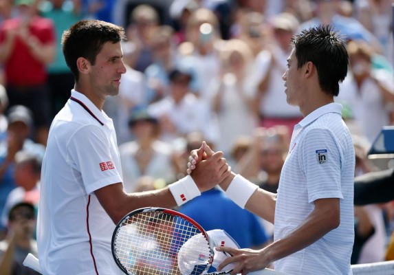 Novak Djokovic elogió a Nishikori