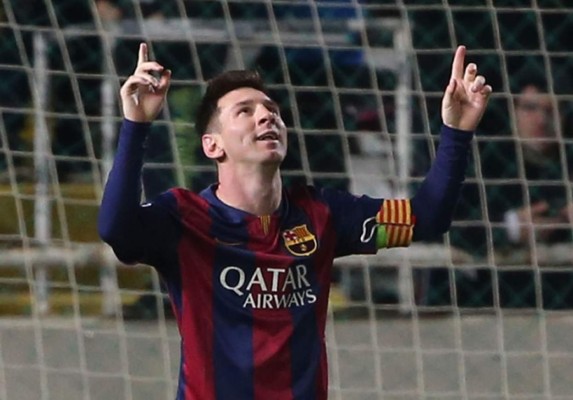 Messi: 'Estoy feliz por el récord, pero lo importantes son los tres puntos'