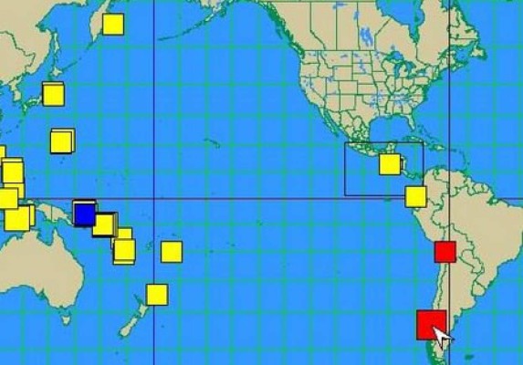El Salvador alerta de riesgo de tsunami tras terremoto en Chile