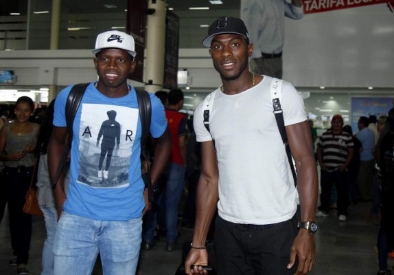 Boniek y Maynor Figueroa ya están en territorio hondureño