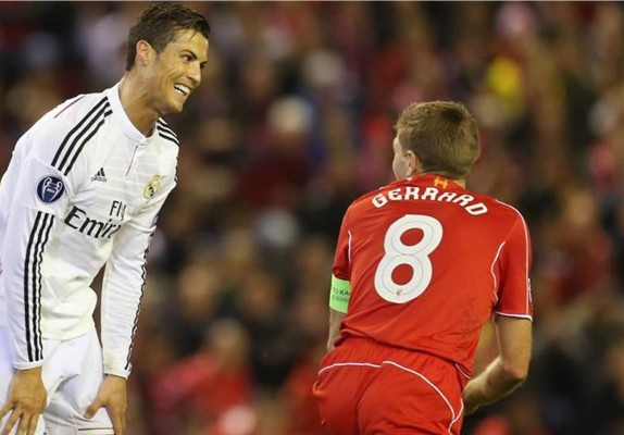 Cristiano Ronaldo: 'Gerrard es un jugador fantástico'