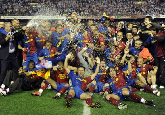 Barça campeón de España, gracias a caída del Madrid