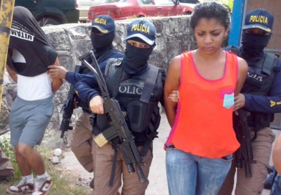 Capturan a la 'Cariñosa” y a su cómplice en Tegucigalpa