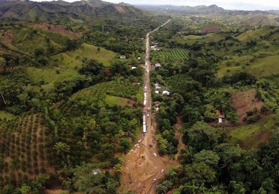 El valle del Aguán sigue postrado por las lluvias