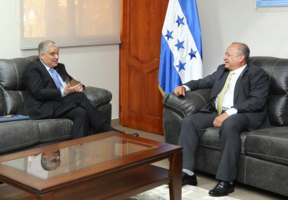 Embajador de Israel se reúne con titular de Seguridad en Honduras