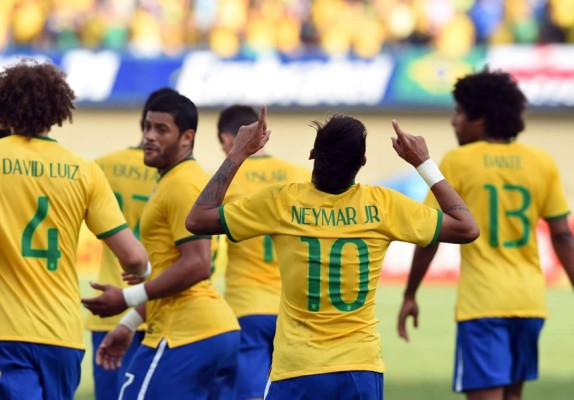 Brasil humilló a Panamá con un brillante Neymar