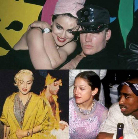 9. Ha tenido romances con varios famosos como Prince o Tupac Shakurn y ha estado casada con Sean Penn y Guy Ritchie, pero pocos saben que 1992, tuvo una relación de 8 meses con el rapero Vanilla Ice.