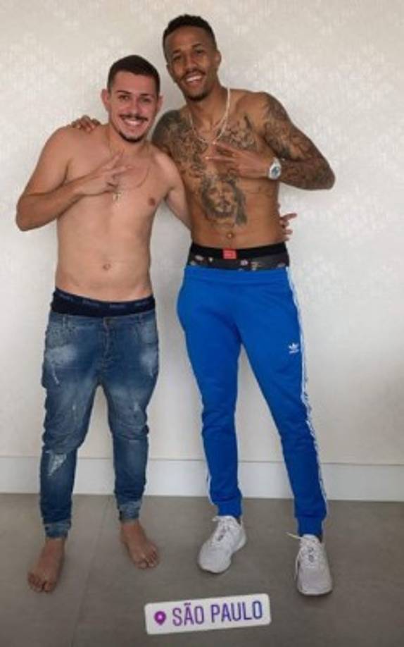 Eder Militao, defensa brasileño del Real Madrid, viajó a Sao Paulo para estas fiestas navideñas.