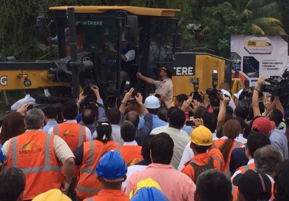 Presidente Hernández inaugura obras de modernización de San Pedro Sula