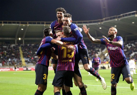 Un Barcelona mediocre salva el honor con gol en el 90 ante Cultural Leonesa en Copa del Rey