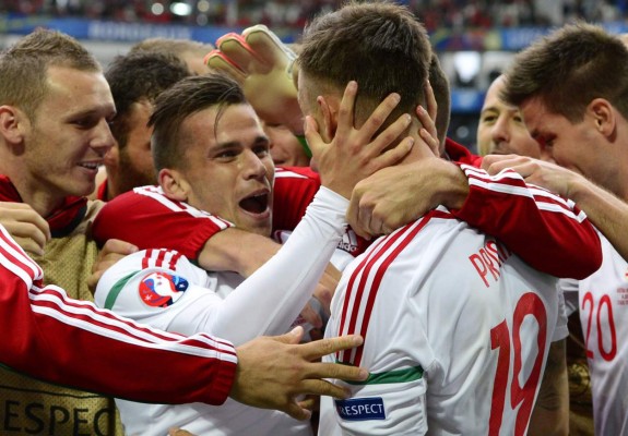 Hungría dio la primera sorpresa de la Eurocopa