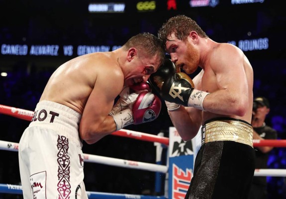 Los millones de dólares que se embolsaron 'Canelo' Álvarez y Golovkin