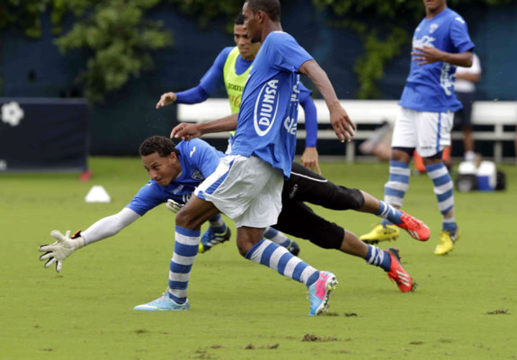 La Selección de Honduras ya trabaja con el plantel completo