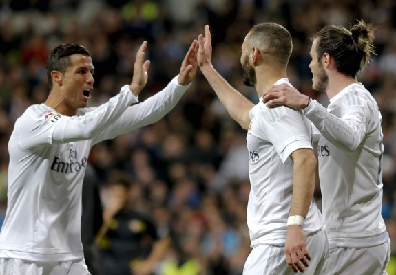 La BBC vuelve a escena y el Real Madrid golea al Sevilla