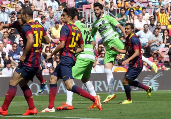 El Barça cede un empate contra Getafe y dice adiós a la Liga