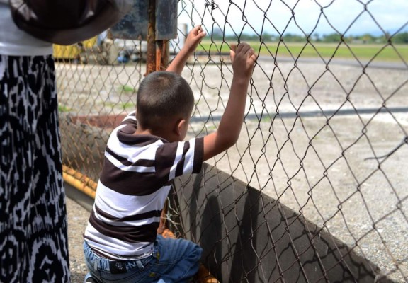 A Palmerola llegará próxima oleada de niños deportados
