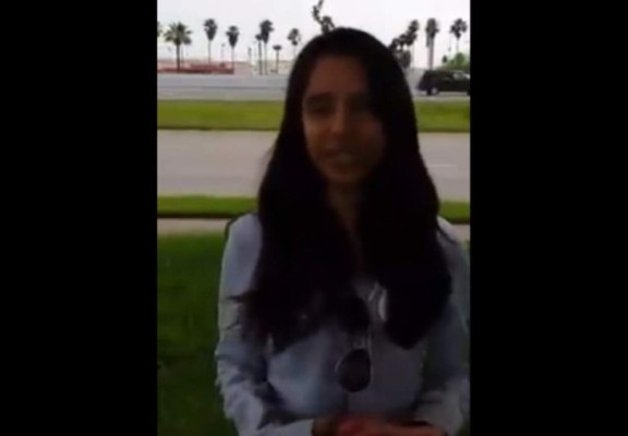 La menor envió un video a sus padres desde los Estados Unidos donde se le veía muy contenta asegurando que se encontraba 'muy bien'.