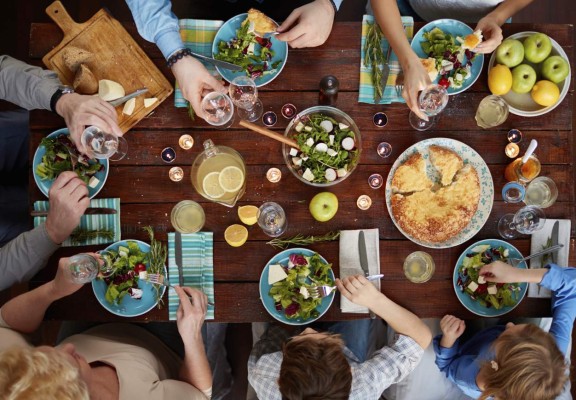 Las porciones equivalen al tamaño de sus manos