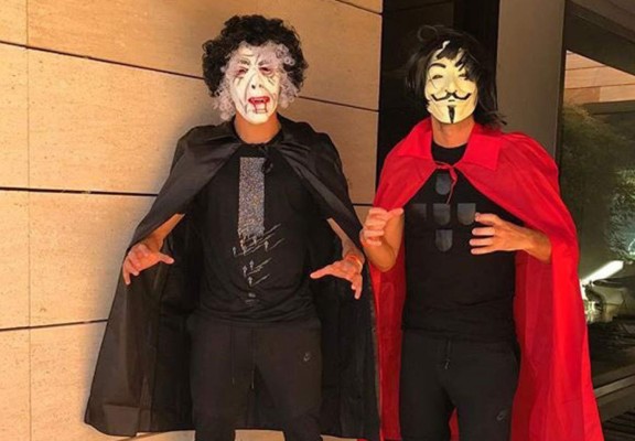 Cristiano presume su disfraz de Halloween y siembra el 'terror'