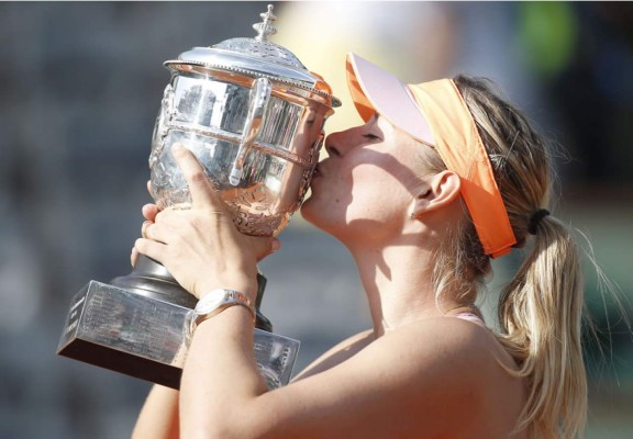 Sharapova conquista su segundo Roland Garros