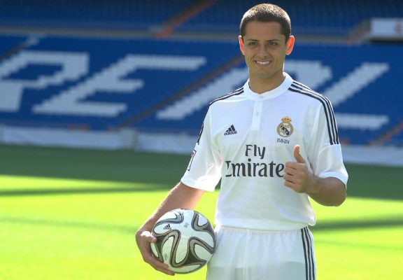 Chicharito Hernández ya golea con el Real Madrid