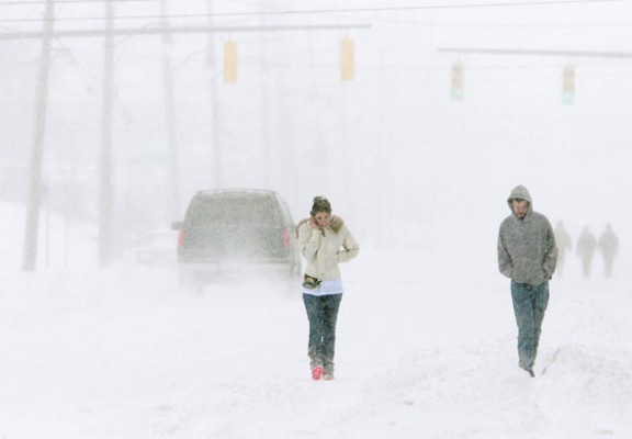 Ohio, sepultado por tormenta de nieve