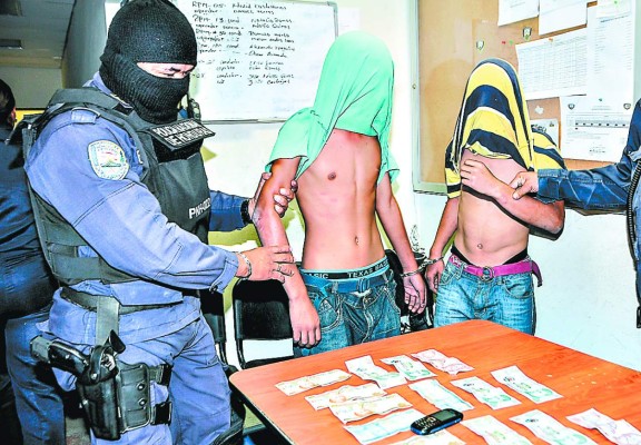 Por extorsión apresan a tres personas en Tegucigalpa