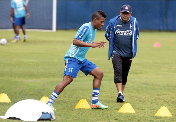 Luis Garrido inicia su recuperación en la Selección de Honduras