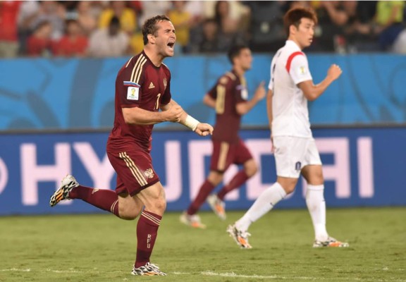 Rusia fue incapaz de vencer a Corea del Sur en su debut mundialista 