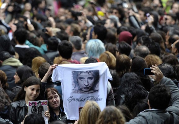 Gustavo Cerati fue sepultado en el cementerio de Chacarita  