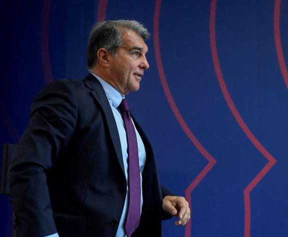 Laporta da contundentes palabras sobre Haaland y la posibilidad de llevarlo al Barcelona