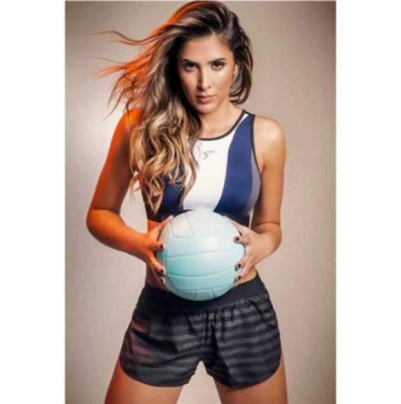 Daniela Ospina es jugadora profesional de voleibol.