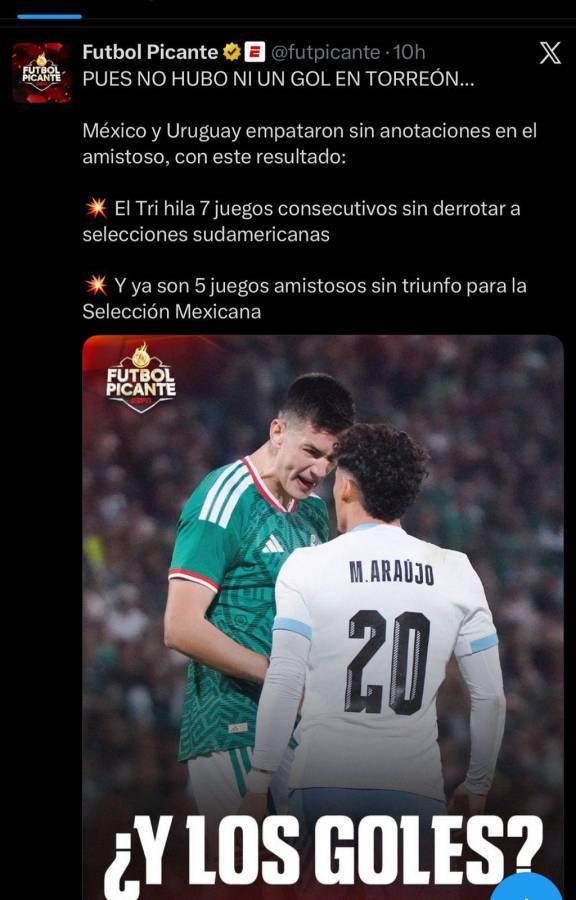 Faitelson no perdona y esto dicen por lo que hizo México vs Uruguay